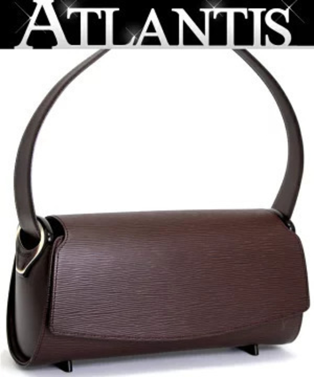Louis Vuitton Nocturne Shoulder Bag Epi Leather Mocha Brown